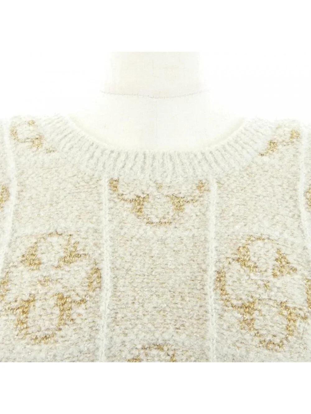 Chanel Knit Sweater Beige